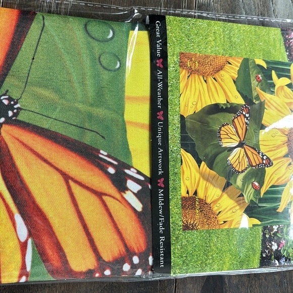 Erin‘s Garden house/porch flag-Sunflower Field- all weather,mildew fade resist - Picture 3 of 4